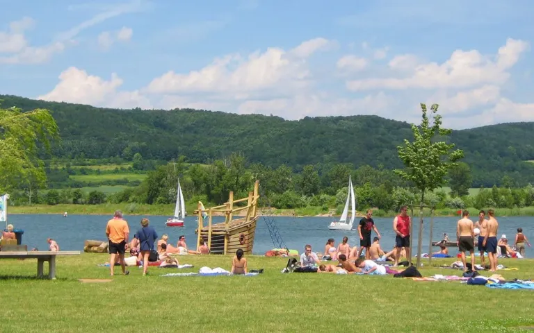 Knaus Campingpark Eschwege in Hessen: camping met animatie, Duitsland