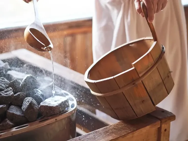 Sauna bij Landal Residence t Hof van Haamstede