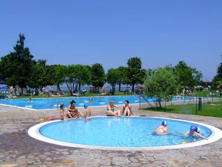 Zwemmen en water op Camping Del Garda in Peschiera del Garda