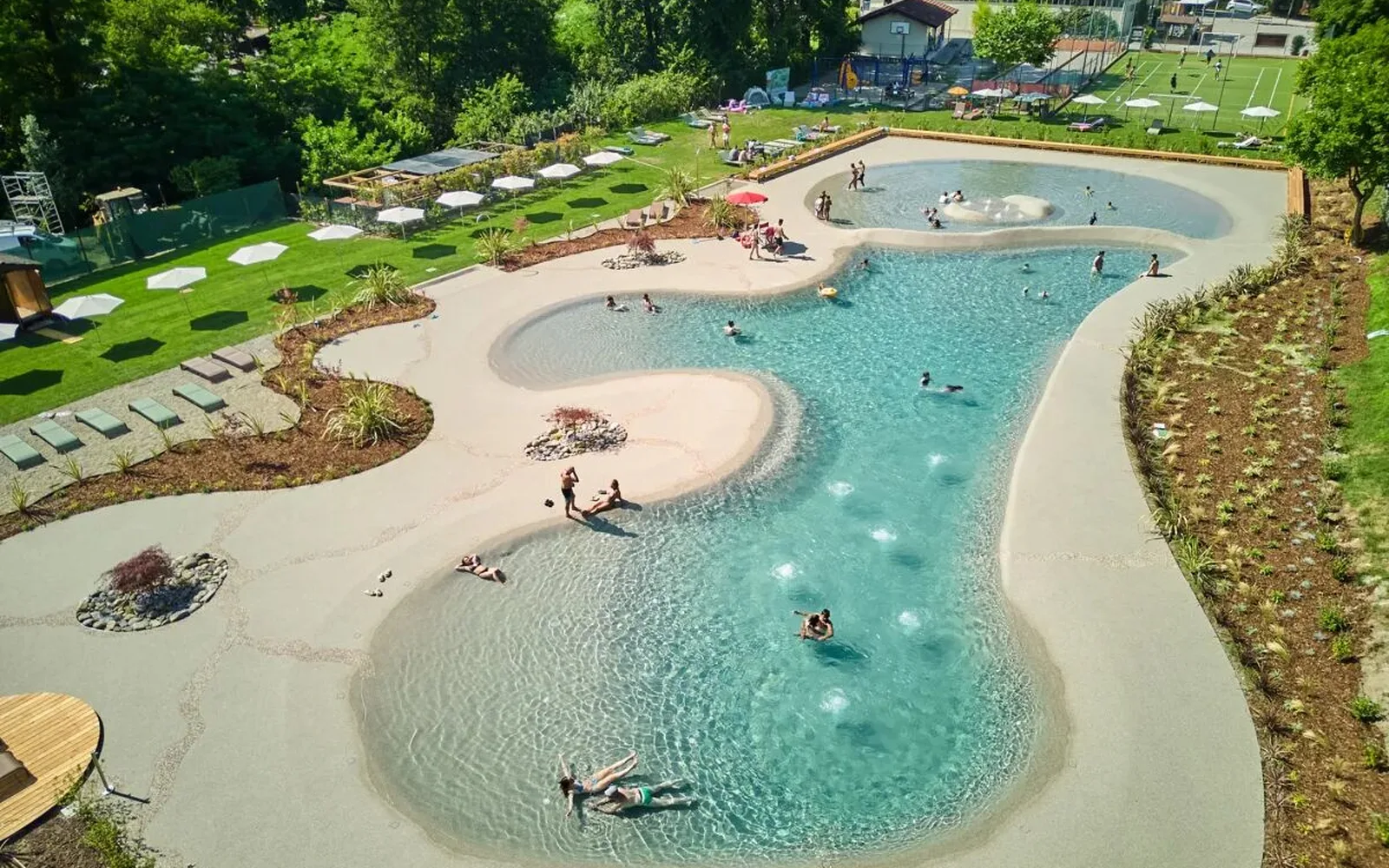 Kindvriendelijke camping Lido Verbano in Castelletto Sopra Ticino