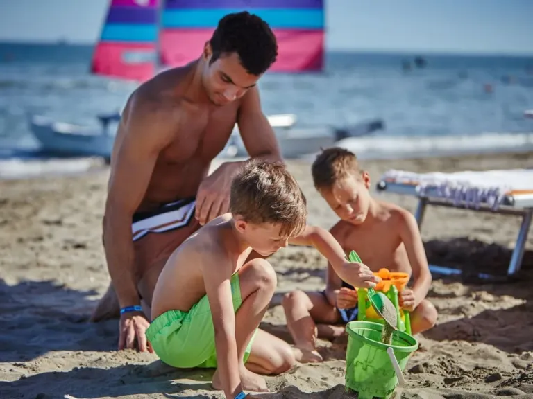 Spelen en activiteiten voor kinderen op Camping Mediterraneo