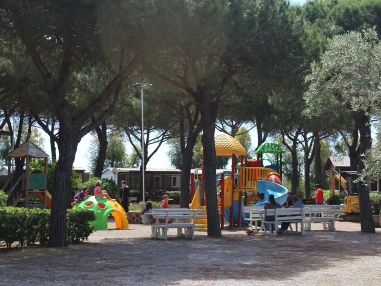 Spelen en activiteiten voor kinderen op Camping Orbetello Family Collection