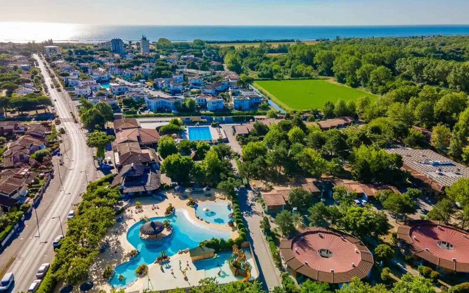 Kindvriendelijke camping aan de Adriatische kust: Camping Tahiti in Lido delle Nazioni