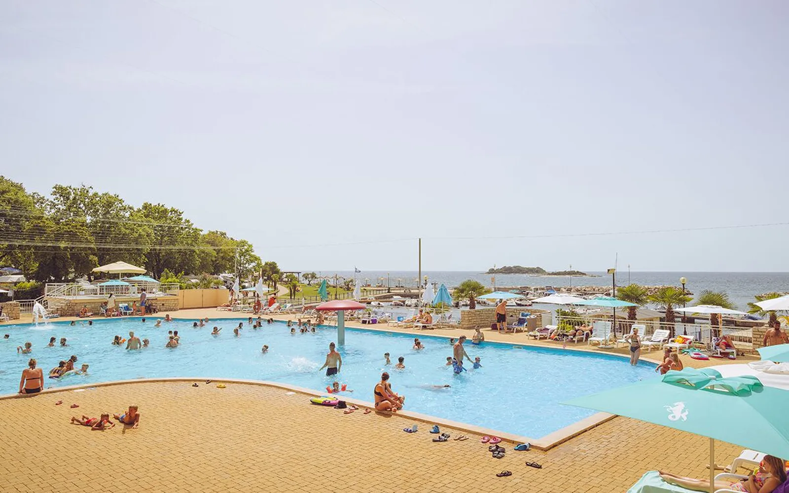Kindvriendelijke camping in Istrië: Camping Zelena Laguna in Poreč