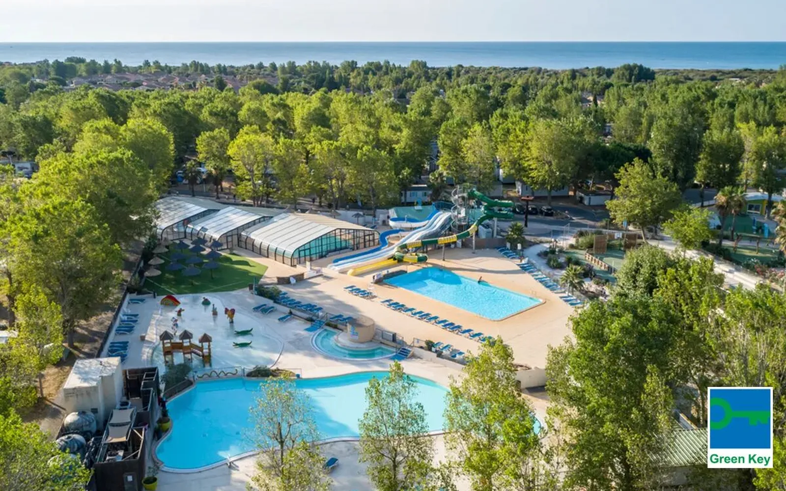 Kindvriendelijke camping in de Languedoc-Roussillon: Camping Domaine de la Yole in Valras-Plage
