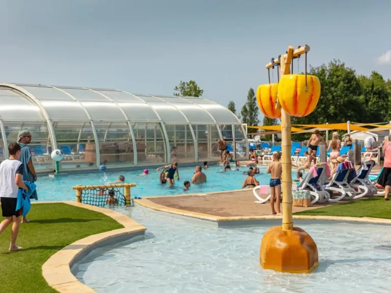 Kinderbad op camping Le Domaine de Beaulieu