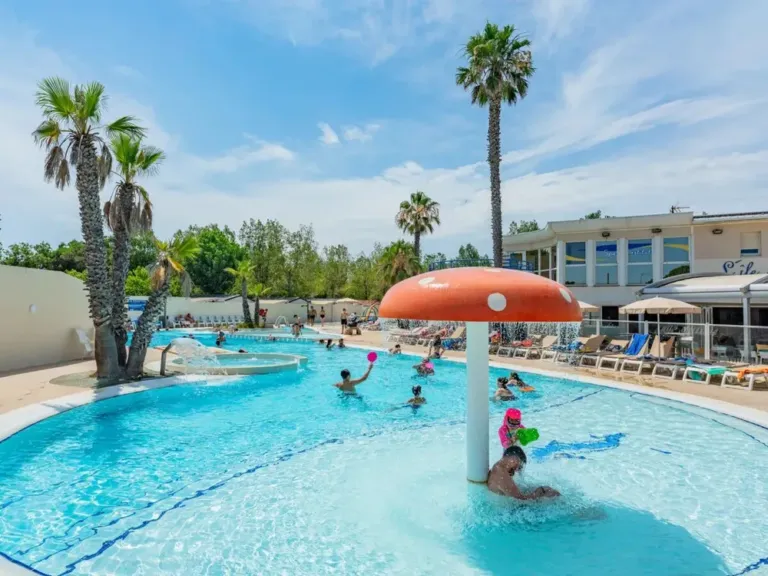 Kinderbad bij camping Le Napoléon