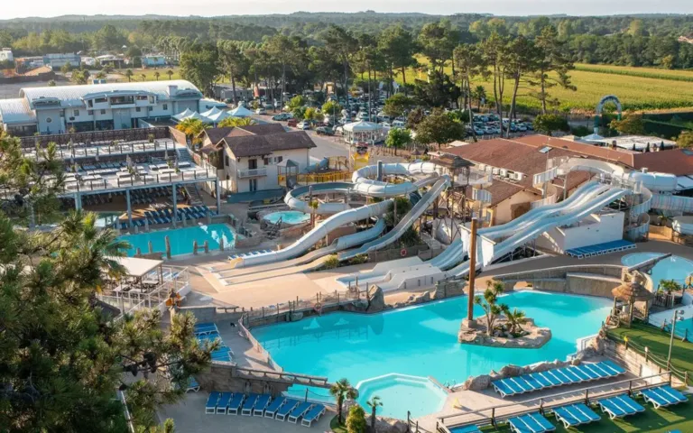 Kindvriendelijke camping Le Vieux Port in Messanges, Frankrijk