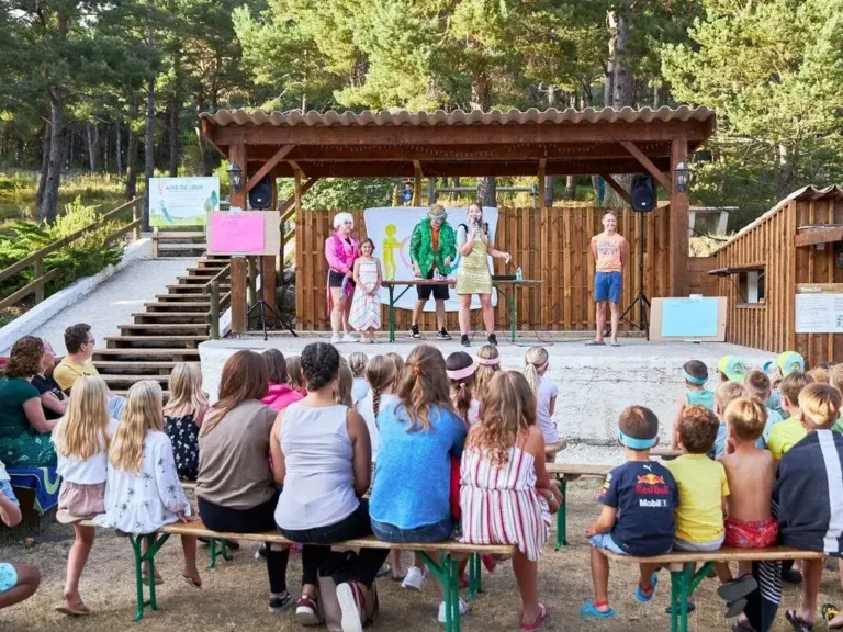 jeugdanimatie op camping Les Collines