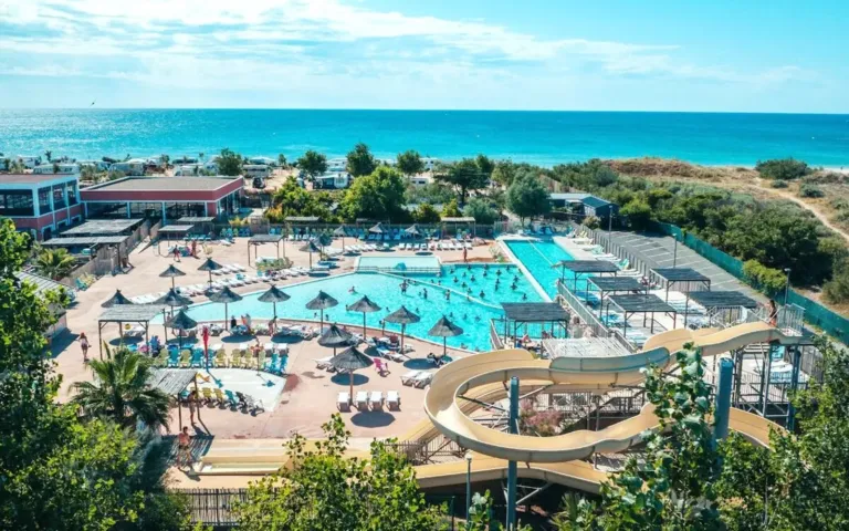 Camping met animatie in Languedoc-Roussillon, Frankrijk - Les Méditerranées Beach Garden