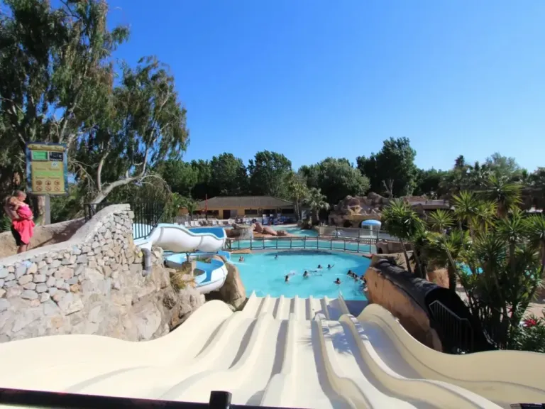 Leuke familieglijbaan op camping Les Sables d'Or
