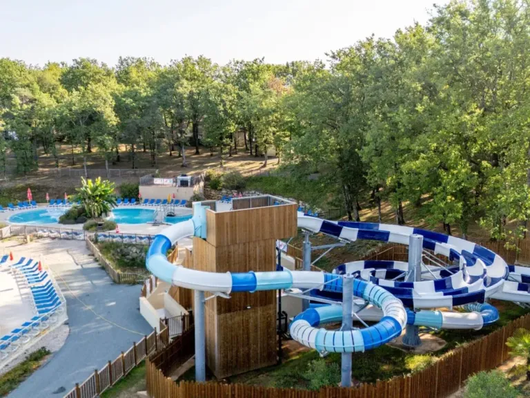 Nieuwe glijbanen sinds 2025 op camping Saint Avit Loisirs
