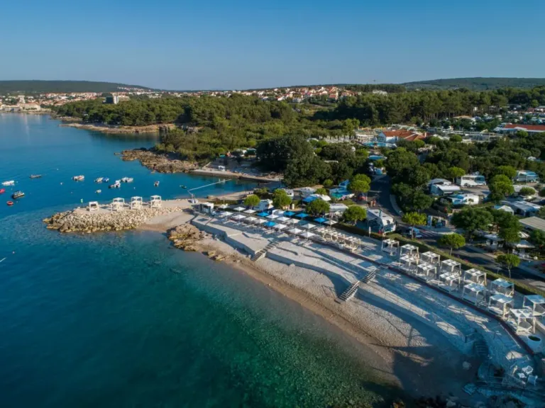 Zwemmen en water op Valamar Camping Krk in Krk