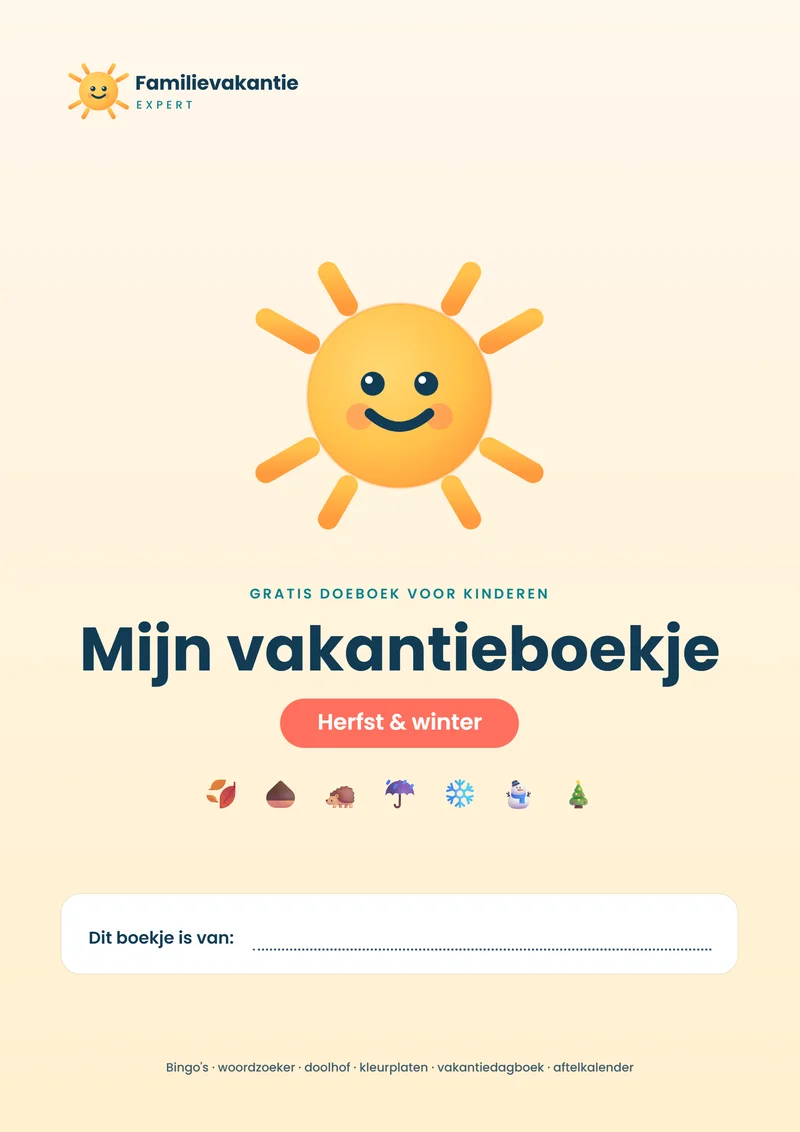 Gratis vakantieboekje herfst en winter
